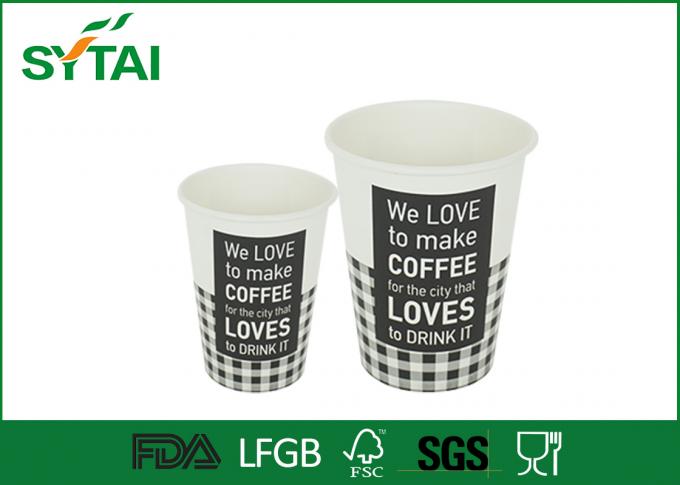 Pink Blue Take Away Paper Coffee Cups Printed Takeaway Coffee Cups