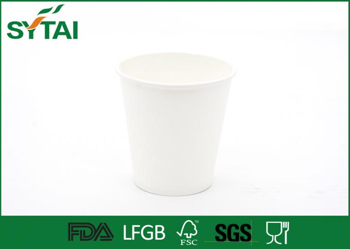 Corn / Cassava PLA Paper Cups , Personalized Disposable Coffee Cups