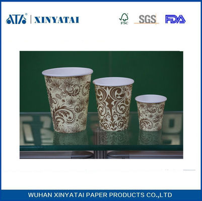 China Recyclable Insulated Compostable Paper Cups 12oz Disposable Takeaway Coffee Cups supplier