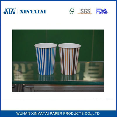 China 20oz Double PE Disposable Cold Drink Paper Cups / Personalized Paper Beverage Cups supplier