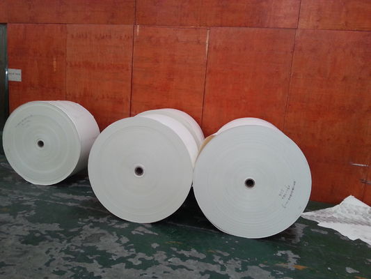 China Food Grade Printed Paper Cup Rolls for Making Disposable Paper Takeaway Coffee Cups supplier