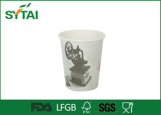 China Recyclable Brown Kraft Paper Cups For Soft Drink , 8oz Coffee Cups supplier