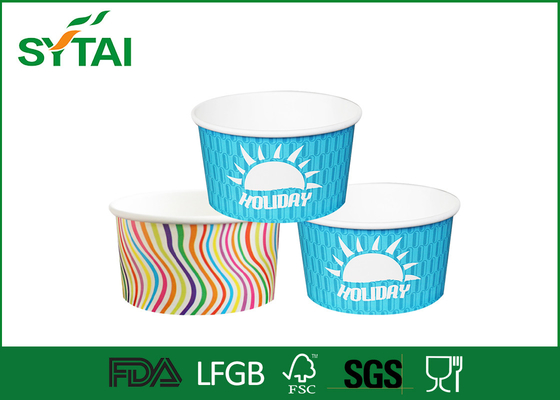 China Disposable Paper Ice Cream Cups 12oz  Printed Customised Paper Cups and Bowls supplier