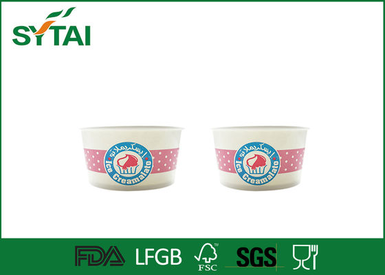 China Riginal Wood Pulp Yogurt / ice cream paper cups Customizable supplier