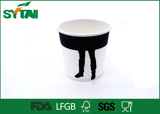 China Environmental Friendly 7oz Cold Drink Paper Cups With Flexo Printing , Free Sample supplier
