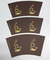 Disposable Custom Printed Paper Cups Fan for Paper Cup Manufacturing Brown Color supplier