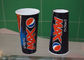 Biodegradable Disposable Cold Drink Paper Cups / Double PE Coated Cups supplier