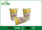 Eco-friendly 32oz Paper Popcorn Buckets / Popcorn Cups with Offset or Flexo Printing supplier