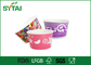 12oz Logo Printed Yogurt ice cream paper cups with lids , FDA supplier