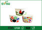 Big Capacity Custom Printing ice cream bowls paper Biodegradable 16oz supplier