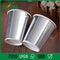 Custom disposable cups for hot drinks , Hot Coffee Paper Cups Gold / Sliver color supplier