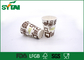 Customsized Hot Drink Paper Cups With Lid / Coffee Takeaway Cups ISO9001 Certification supplier