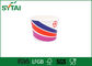 32OZ Colorful Paper Ice Cream Cups Double PE Coated Congratuation Use supplier