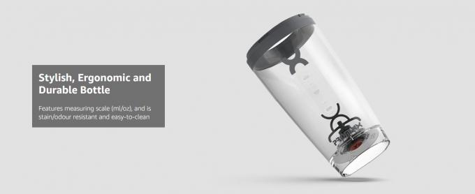 Rechargeable Shaker Bottle Powerful for Smooth Protein Shakes 20oz Cup BPA Free Battery Powered 4