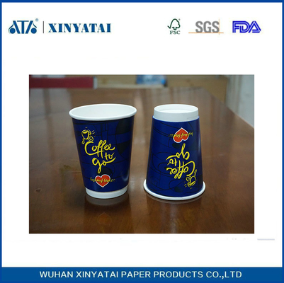 China 10oz Custom Printing Hot Drink Paper Cups / Eco Friendly Recycled Paper Cup supplier