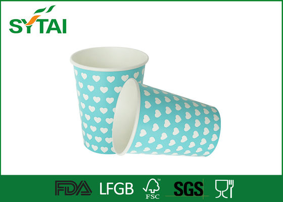 China Home / Office Single Walled Paper Cup , Paper Beverage Cups 16 oz  500ml Large Capacity supplier