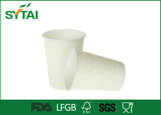China Food Grade 7oz Ink Flexo Printed Single Wall Paper Cups for Drinking Coffee and Tea supplier