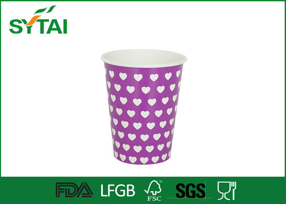 China Small Recyclable Insulated Paper Coffee Cups with Custom Printed 10oz 350 ml supplier