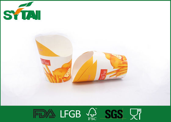 China Light  weight Single Wall Disposable Paper Cups With Lids supplier