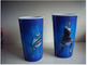 Football Star Printed Paper Popcorn Containers with Lids , Popcorn Packaging Tubs and Cups supplier