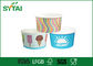 20oz Double PE Coating Paper Ice Cream Cups / Frozen Yogurt Paper Cup Eco-friendly supplier