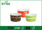 20oz Double PE Coating Paper Ice Cream Cups / Frozen Yogurt Paper Cup Eco-friendly supplier