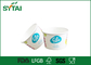 4 Oz Custom Thicken Paper Ice Cream Cups , disposable paper cups with lids supplier