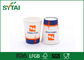Print Clearly Impermeable 8 Oz Single Wall Paper Cups For Hot Drinks , Insulated supplier
