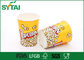 24-170oz Disposible Recycled Paper Popcorn Buckets With Customized Printing supplier