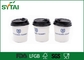 Disposable Blue Custom Printed Paper Cups For Friendship , Biodegradable supplier